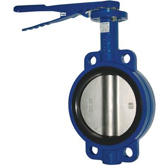 Product Image for Apollo vlinderklep WAFER met handgreep PN10/16 (2x flange)