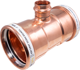 Product Image for ApolloPress tee - reducing PxPxP 4"x4"x2 1/2"