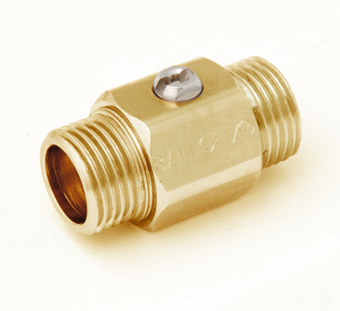 Product Image for Broen Ballofix mini ball valve no handle MM G3/8" (DN10R)