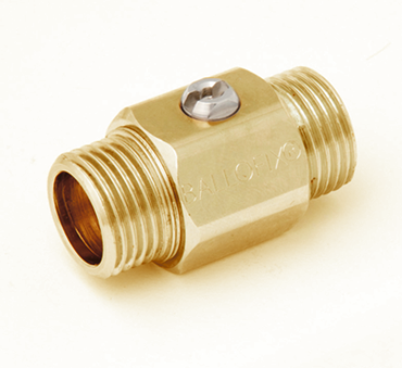 Product Image for Broen Ballofix minikogelkraan zonder hendel (2 x buitendraad)