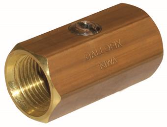 Product Image for Broen Ballofix mini ball valve no handle FF G1/4" (DN8R) Cr