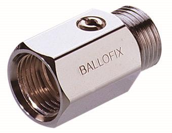 Product Image for Broen Ballofix mini ball valve no handle FM G1/2" (DN15R) Cr-pol