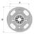 Navigation item for FastFix backplate GP1/2-M10x60 with ho