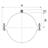 Navigation item for FastFix RSF clip G 1/2"-M10 x 62-68