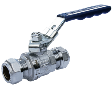 Product Image for Pegler Ball Valve (2 x compression)