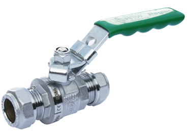 Product Image for Pegler Ball Valve (2 x compression)