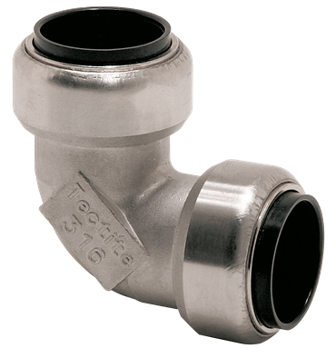 Product Image for VSH Tectite 316 elbow 90° (2 x push)