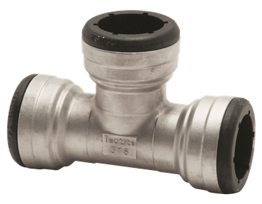 Product Image for VSH Tectite 316 T-piece (3 x push)