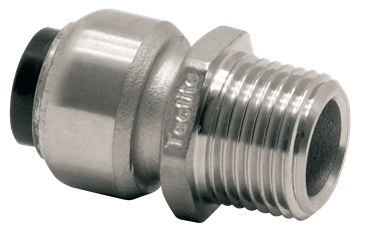 Product Image for VSH Tectite 316 straight connector (push x male thread)
