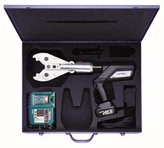 Product Image for Klauke Pressmaschine UAP100L mit 18V 3,0Ah Akku,Ladegerät und Koffer