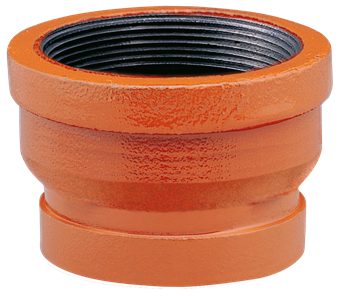 Product Image for VSH Shurjoint Rillad adapternippel med inv,gga 60,3xRp2" orange