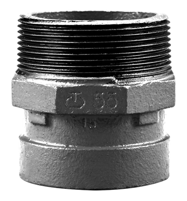 Product Image for VSH Shurjoint grooved adapter (groove x male thread)