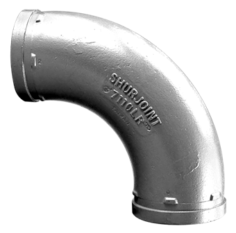 Product Image for VSH Shurjoint 1.5D 90° elbow MM 73 galvanized
