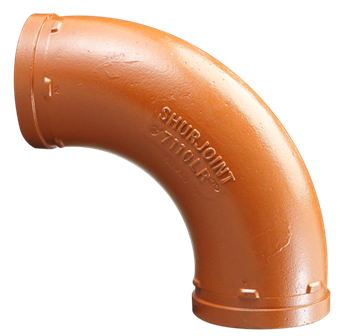 Product Image for VSH Shurjoint 1.5D 90° elbow MM 168.3 orange