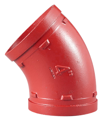 Product Image for VSH Shurjoint 45° bocht (2 x groef)