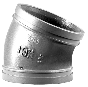 Product Image for VSH Shurjoint 22.5° elbow (2 x groove)