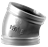 Navigation item for VSH Shurjoint 22.5° elbow (2 x groove)