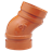 Navigation item for VSH Shurjoint 22.5° gooseneck elbow (2 x groove)