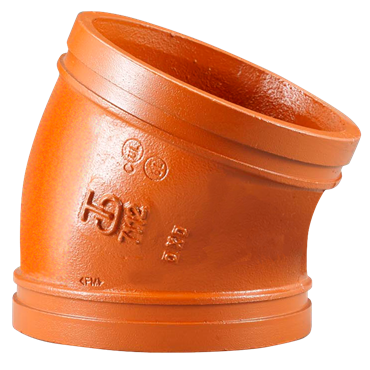 Product Image for VSH Shurjoint 22.5° elbow (2 x groove)