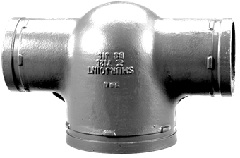 Product Image for VSH Shurjoint bullhead tee 165.1x219.1 (6x8) galvanized