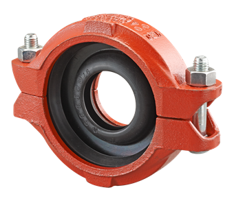 Product Image for VSH Shurjoint reducing coupling FF 141.3x114.3 red ISO