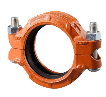 Product Image for VSH Shurjoint heavy duty flexible coupling FF 273 orange UNC