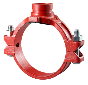 Product Image for VSH Shurjoint mechanical tee (1 x groove), EPDM gasket