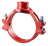 Navigation item for VSH Shurjoint mechanical tee (1 x groove), EPDM gasket