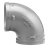 Navigation item for VSH Shurjoint 90° bocht (kort) (2 x groef)