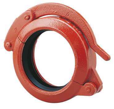 Product Image for VSH Shurjoint hinged lever coupling (2 x groove), NBR gasket