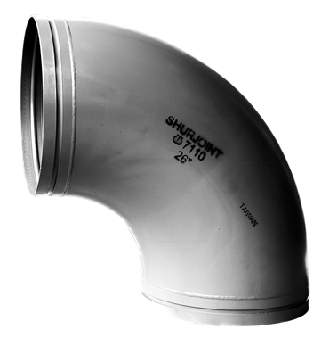 Product Image for VSH Shurjoint wrought long radius 90° elbow (2 x groove)
