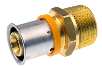 Product Image for VSH MultiPress brass straight connector FM 20xR3/4"