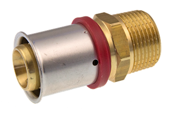 Product Image for VSH MultiPress brass straight connector FM 25xR3/4"