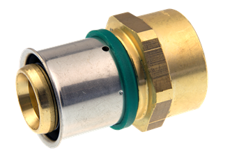 Product Image for VSH MultiPress brass straight connector FF 32xRp1"