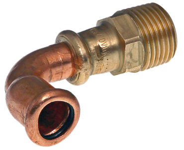 Product Image for VSH XPress Copper elbow 90° (press x male thread)