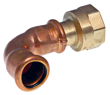 Product Image for VSH XPress Copper angle adapter 90° (press x female thread)