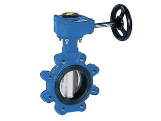 Product Image for Pegler Butterfly valve Gas wth gear (2 x flange)