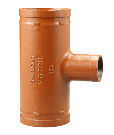 Product Image for VSH Shurjoint reducing tee (groove x female thread x groove)