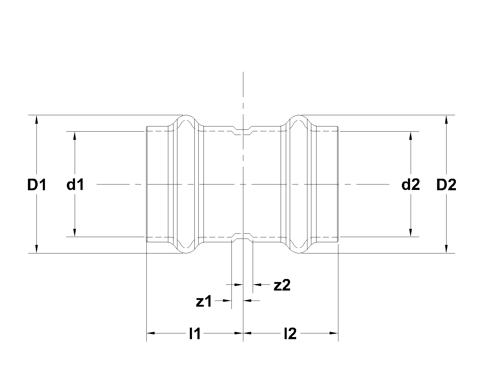 800 detail ApolloPress coupling (P x P) Aalberts IPS US
