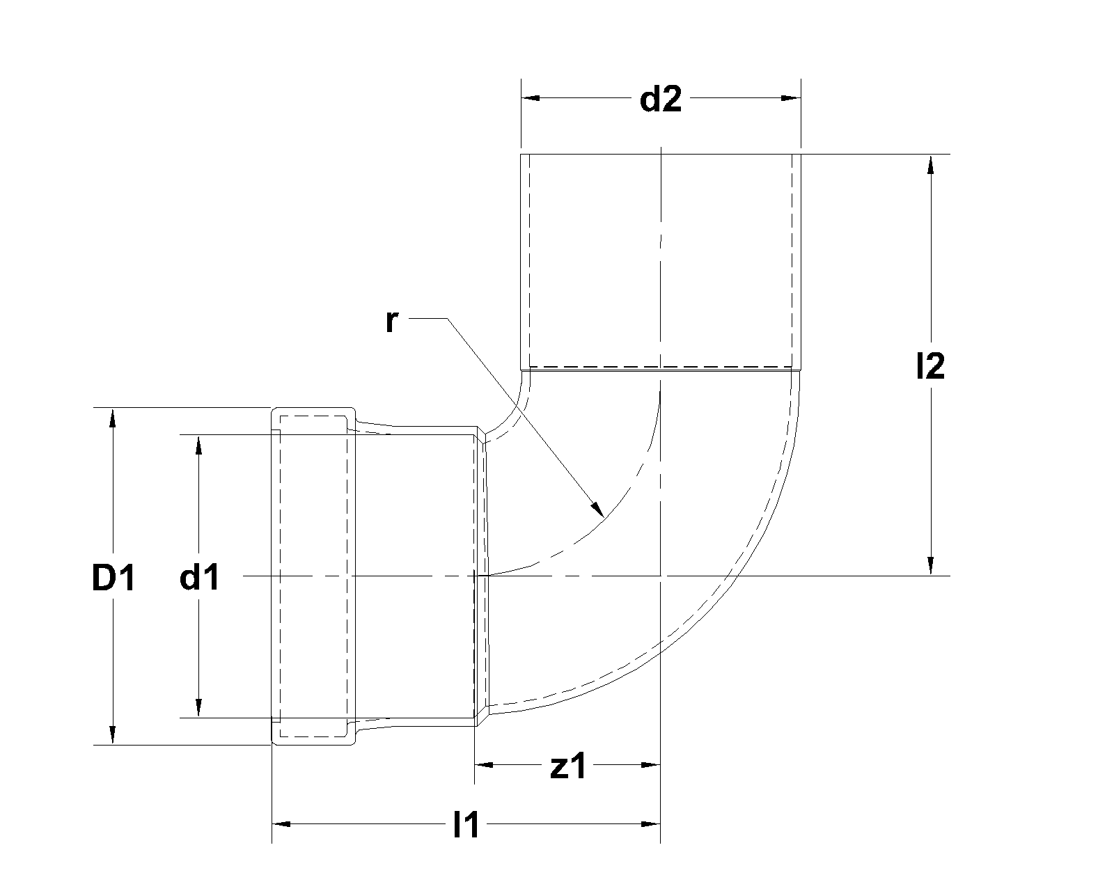 807C2.XL detail ApolloPress 90° street elbo… Aalberts IPS US
